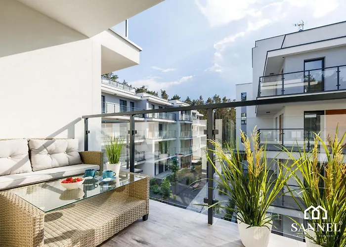 Harmony Z Basenem - Baltic -sannel For Rent Daire Pobierowo